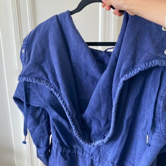 NWOT We The Free Surplus Future Parka Jacket Blue Sz XL - Picture 9 of 9